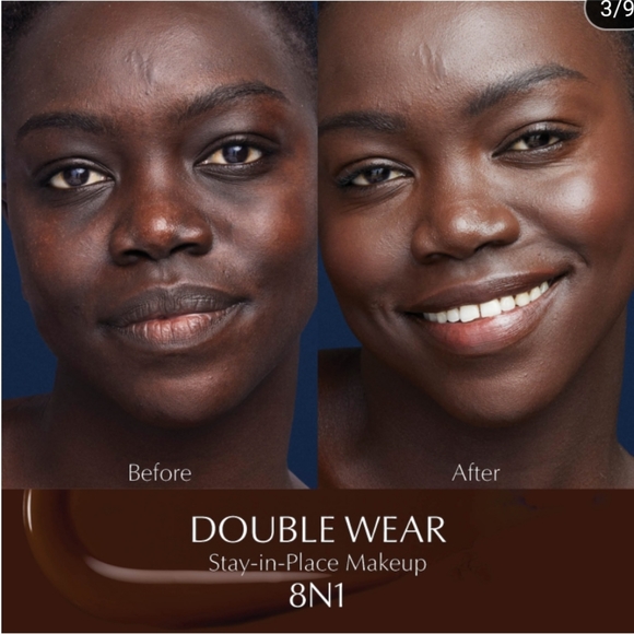 Estee Lauder Double Wear Foundation - 8N1 Espresso - Picture 2 of 4